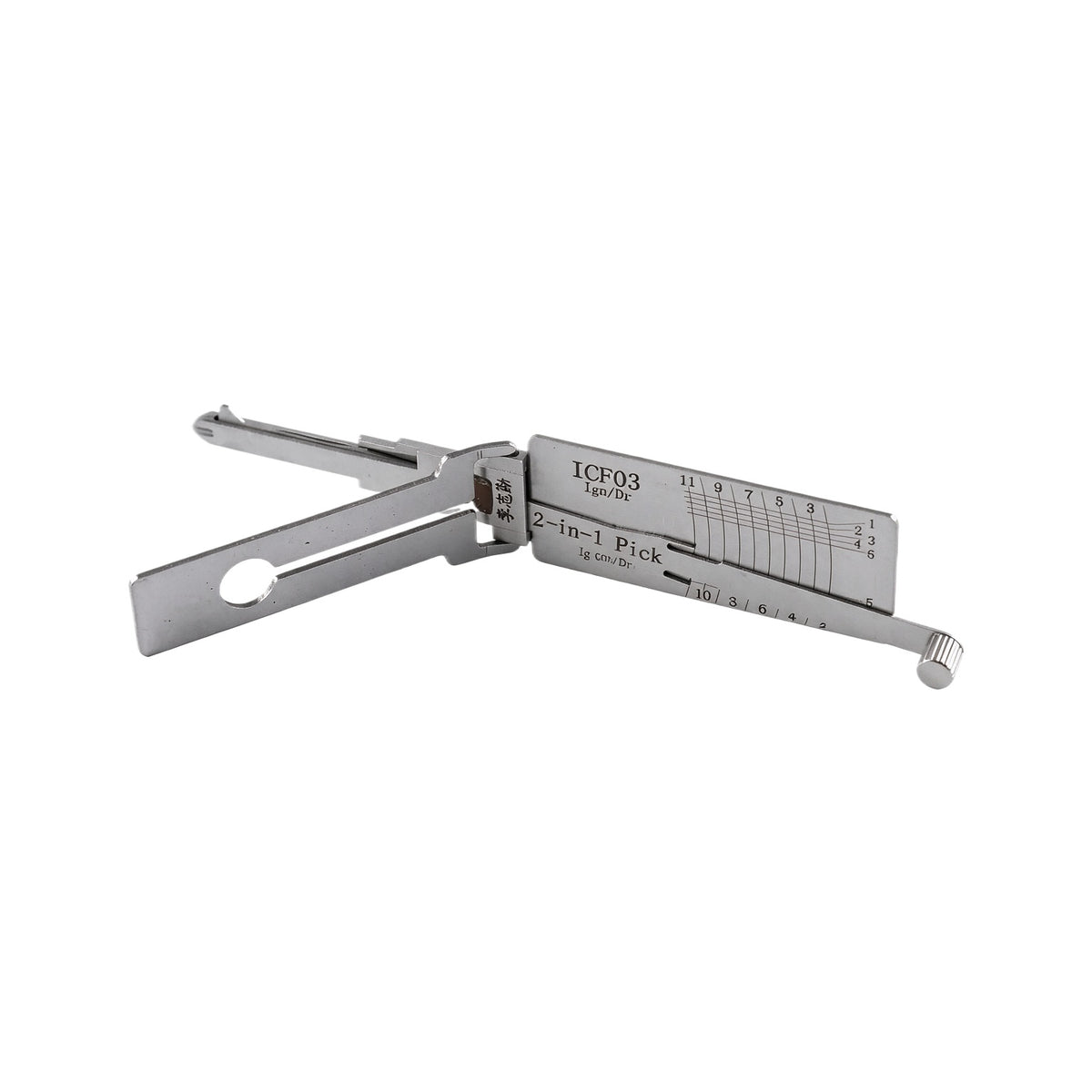 Lishi GM37/B106 GM39 DWO4R B111 DWO5/CH1 CY24 FO38 ICF03 2 in 1 Lishi Locksmith Tools