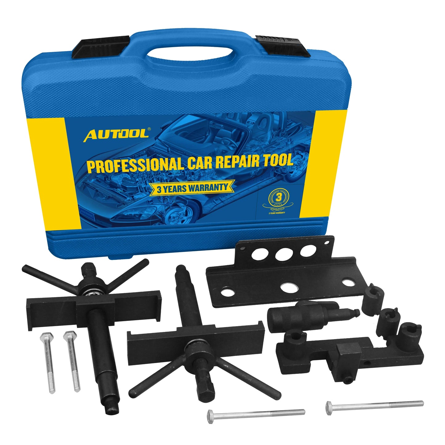 AUTOOL Engine Timing Adjustment Lock Tool Kit Compatible for Jaguar for Land Rover 2.7 Diesel Engine Lock