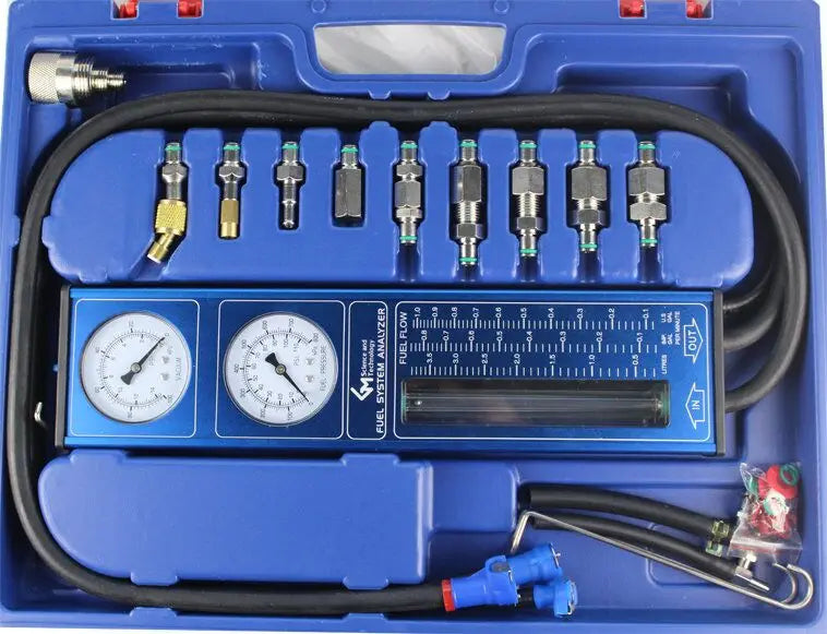 Multi-purpose vehicle electronic fuel system comprehensive analyzer automobile engine detector fuel pressure gauge