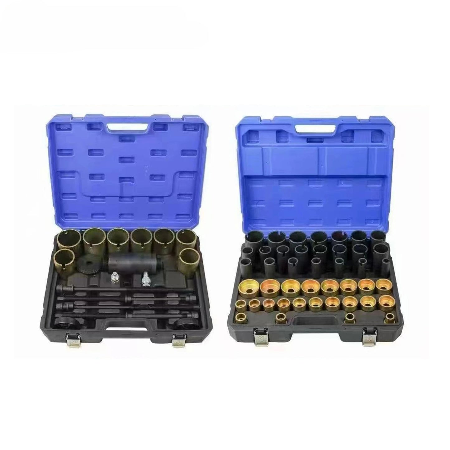 Hydraulic Bushing Rubber Sleeve Disassembly Tool Set+Pneumatic Foot Hydraulic Pump KT6087+KT6088