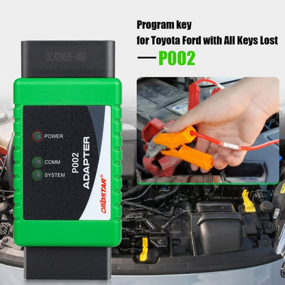 OBDSTAR P002 Adapter Full Set  ford  TOYOTA 8A Non-Smart Key All Keys Lost  X300 DP PLUS