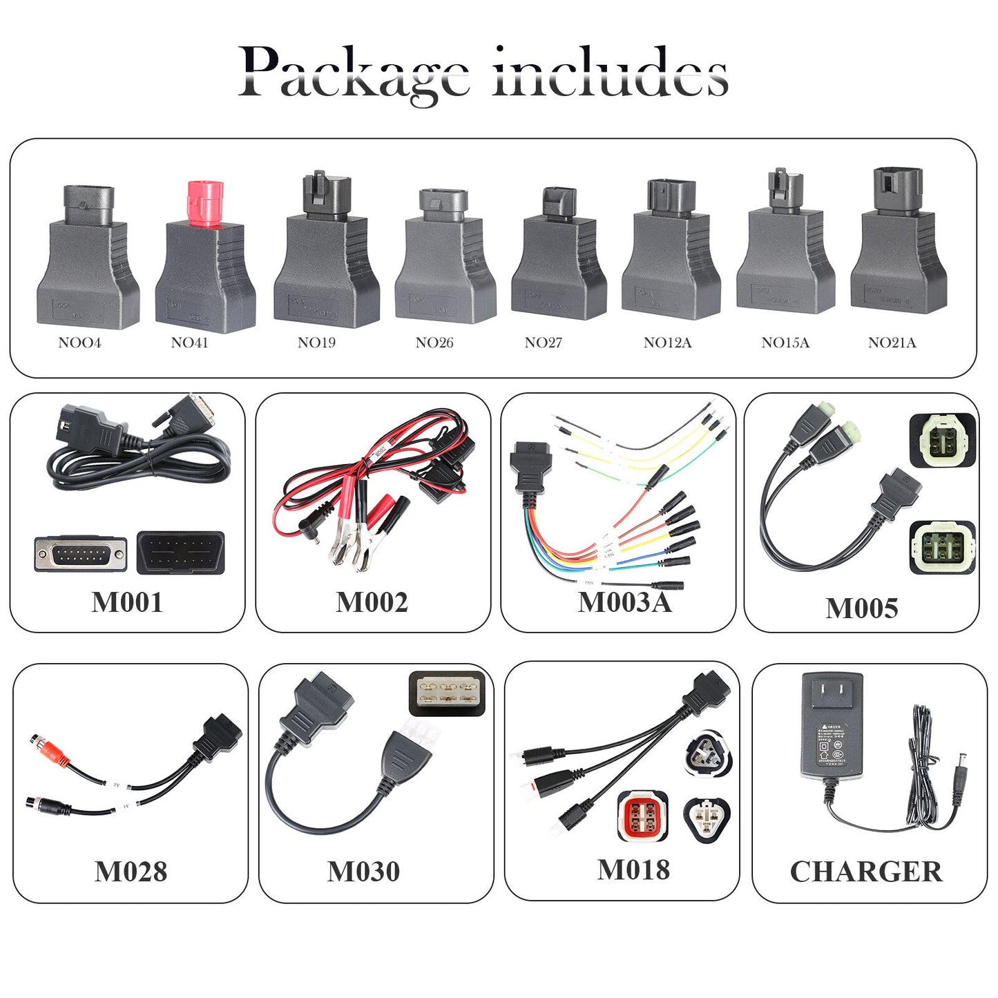 OBDSTAR MS50 Motorcycle Scanner Motorcycle Diagnostic Tool Standard Version