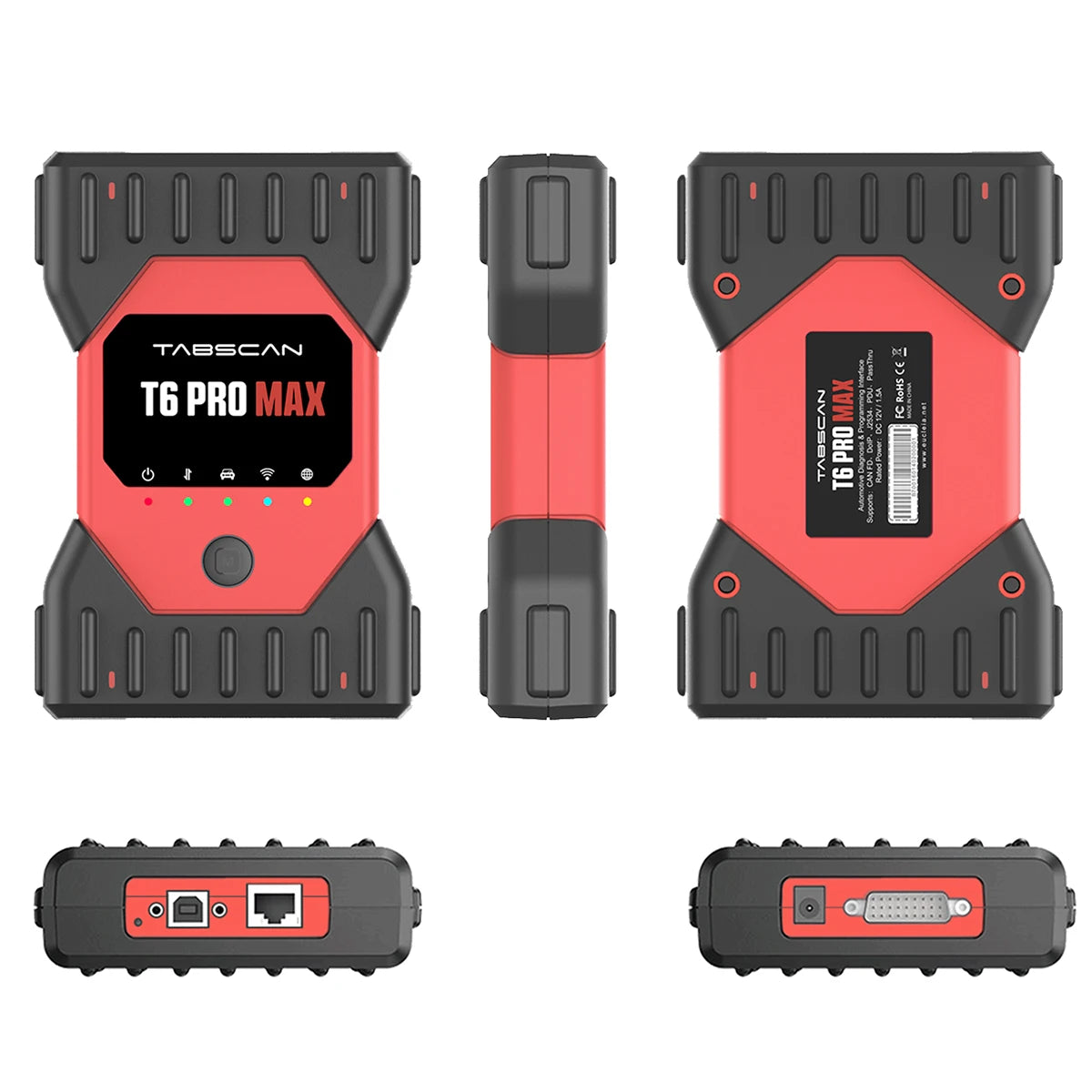 T6PRO MAX 13in1 Support CANFD DolP wifi Remote Mapping for Mercedes-Benz BMW Volkswagen Audi Land Rover Porsche Ford Mazda GM,