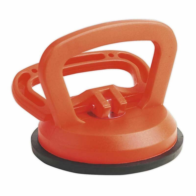 VT01895 Suction Gripper 118mm Plastic Single Head Suction Cup Sucker Handle Puller Lifter Dents Remover Glass