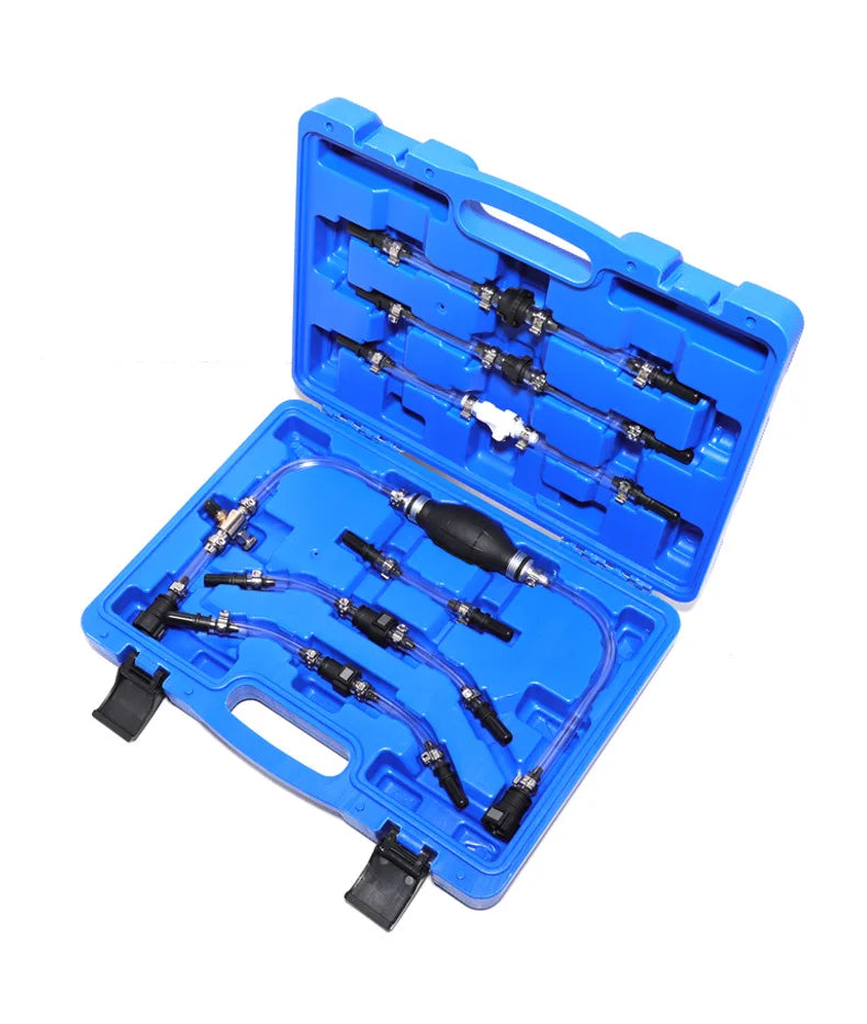 Hand Pump Tool Diesel Fuel System Bleeder Filter Exhaust Pump Tool Kit For Ford Diesel System Bleed And Primer Set