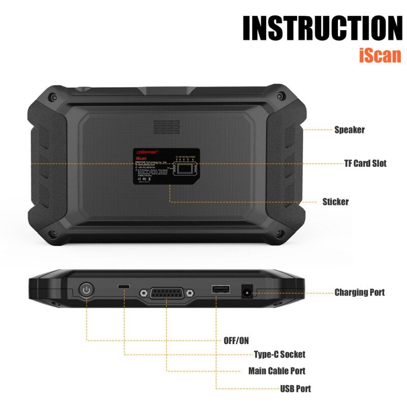 OBDSTAR iScan  URAL Intelligent Motorcycle Diagnostic Tool Portable Tablet Scanner
