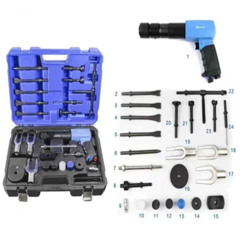 Full New Multi-function Pneumatic Hammer Shovel Head Car Disassembly Brake Disc Disassembly Air Hammer Hammer Shovel Vibration T