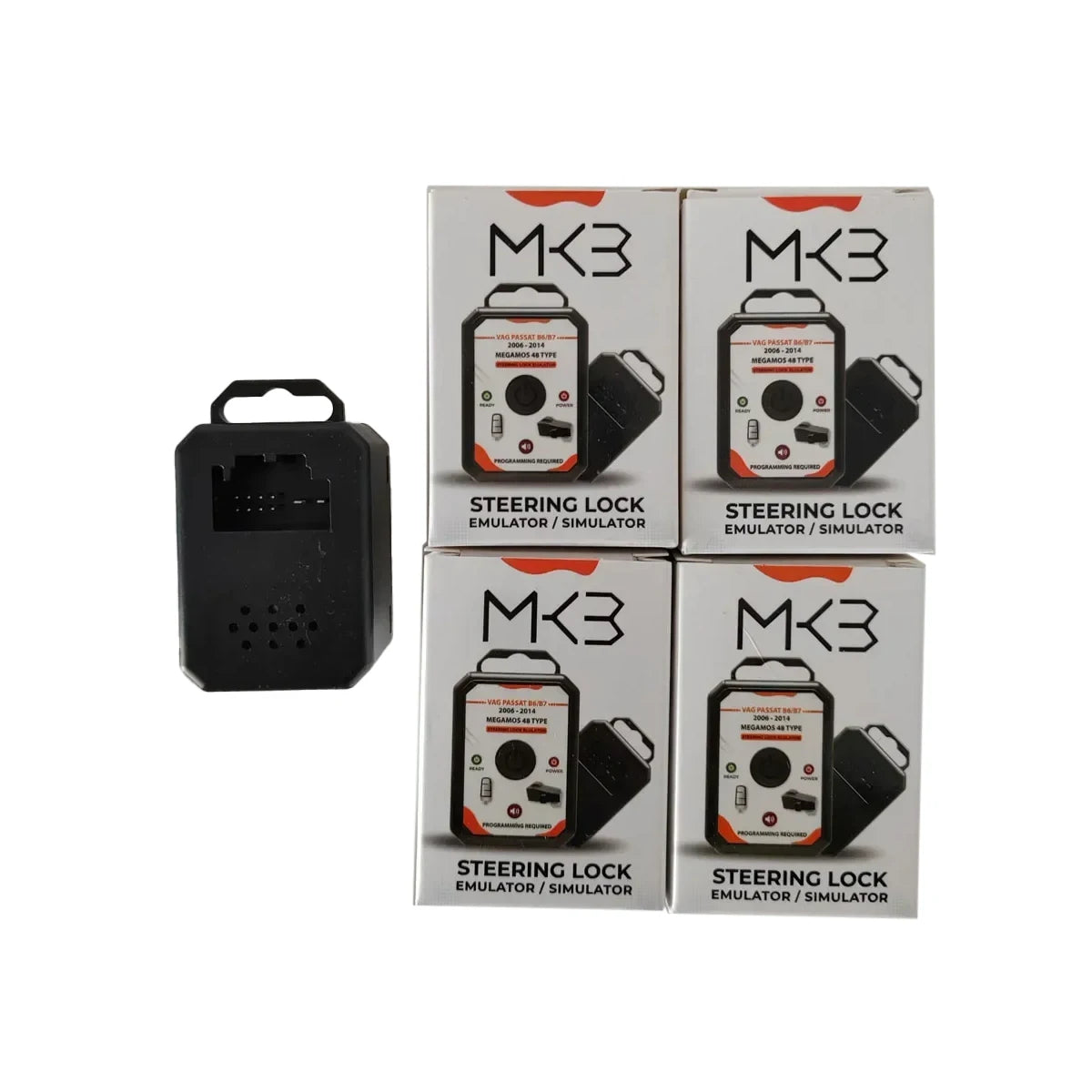 1PC Volkswagen Passat for B6 / B7 MEGAMOS 48 Type Steering Lock Emulator With lock Sound Programming Required With Lock Sound