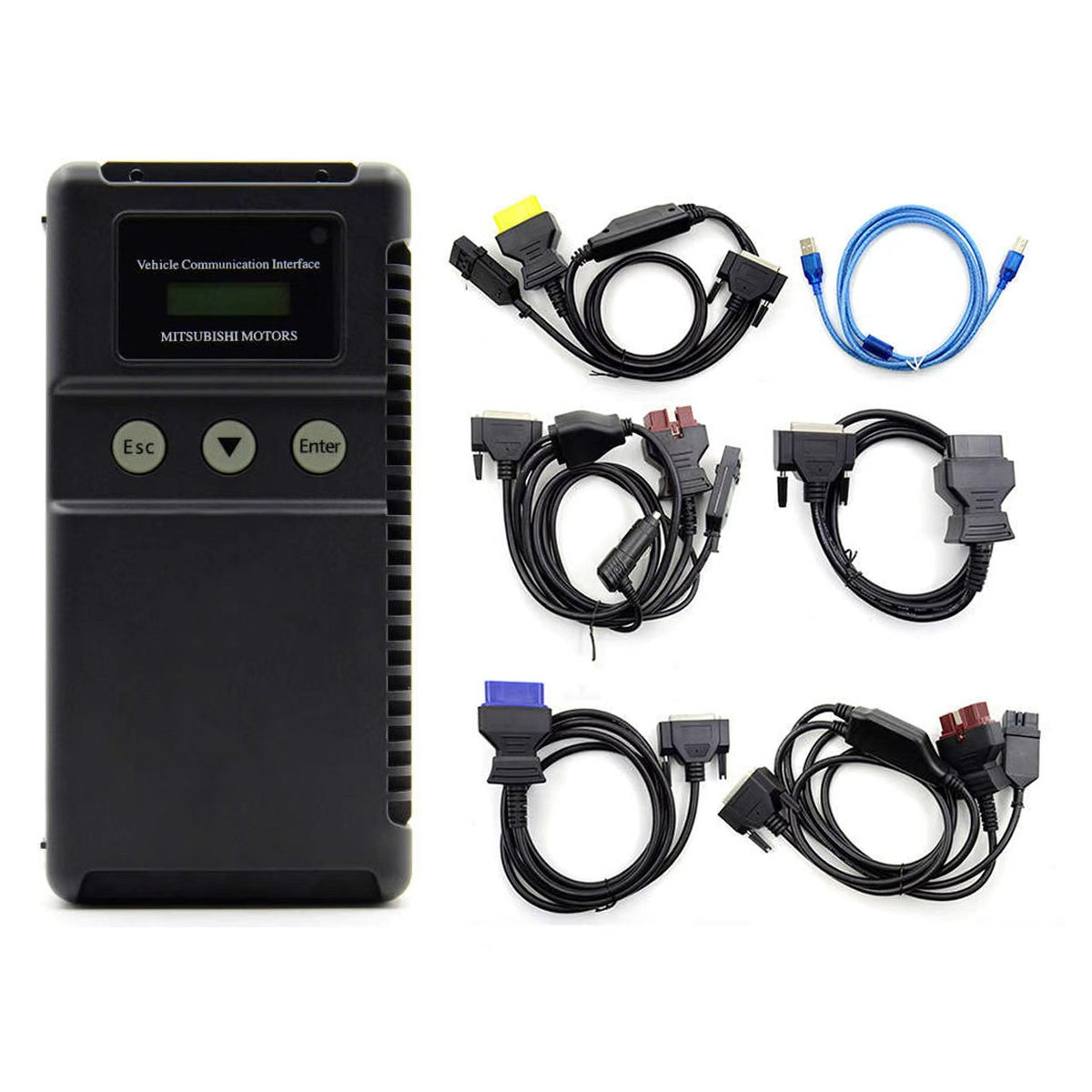MUT3 MUT III MUT-3 Scanner Mitsubishi Diagnostic Software With Full Cables Cars and Trucks