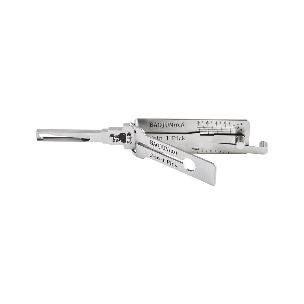 Lishi BAOJUN BAOJUN(02) BAOJUN(03) Decoder 2 in 1 Lishi Locksmith Tools