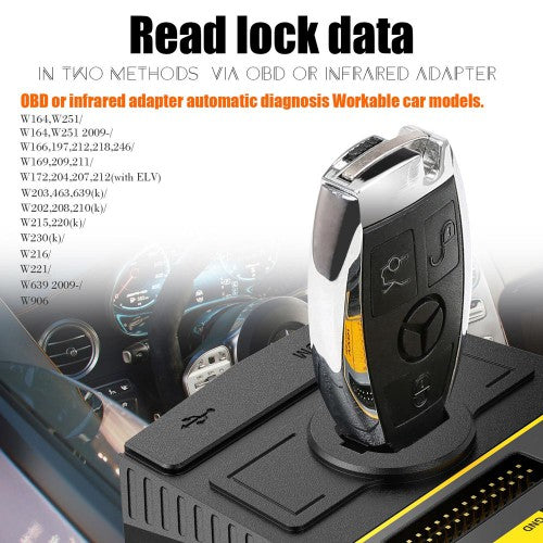 Original Xhorse VVDI MBTOOL BGA TooL Benz Key Programmer Get Free EIS/ELV Test Line VVDI MB TOOL