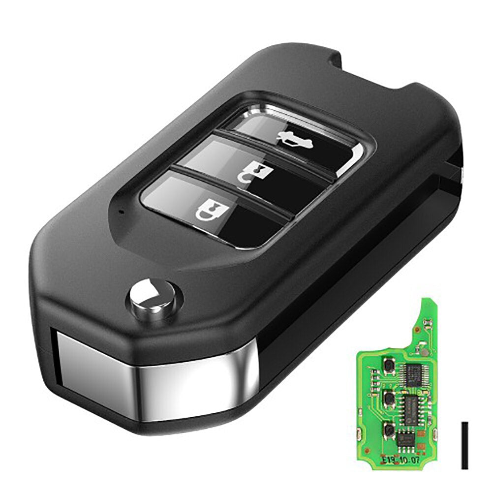 5pcs/lot Xhorse XNHO00EN Wireless Remote Key For Honda Flip 3 Buttons English Version For VVDI2 and VVDI Key Tool