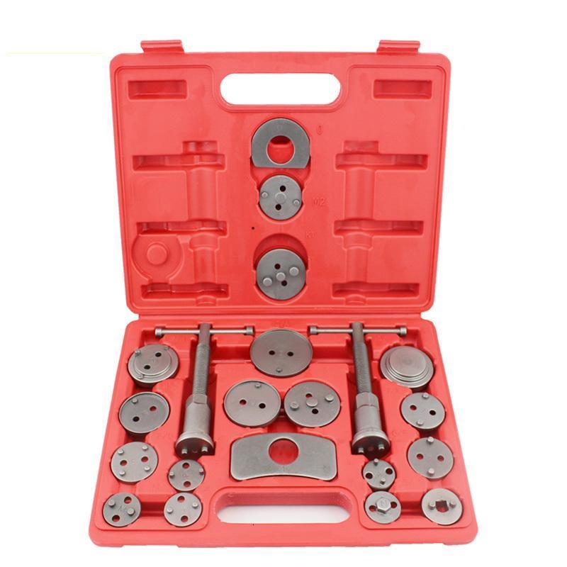 21pcs/Set Universal Car Disc Brake Caliper Rewind Back Brake Piston Compressor Tool Kit Set Automobiles Garage Repair Tools