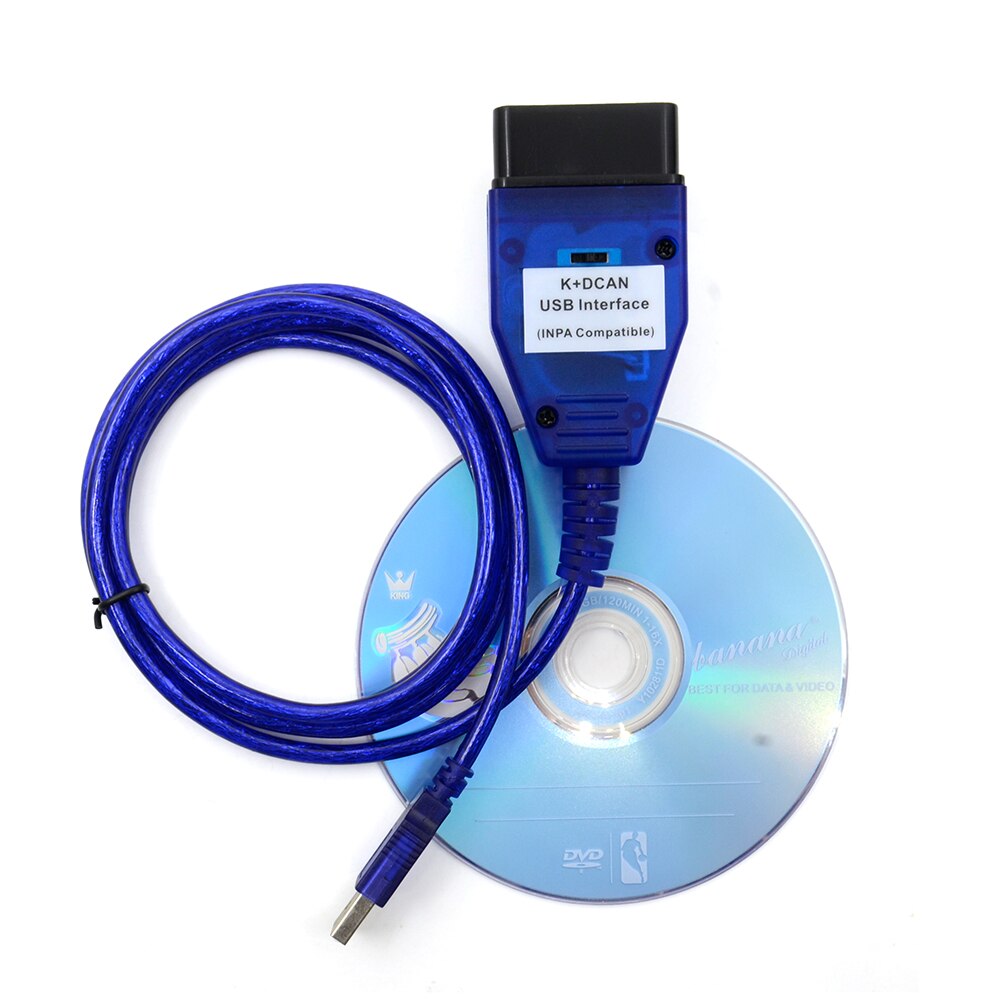 2018 VSTM  BMW INPA K+CAN K CAN INPA With FT232RL Chip with Switch  BMW INPA K DCAN USB Interface Cable With 20PIN  BMW