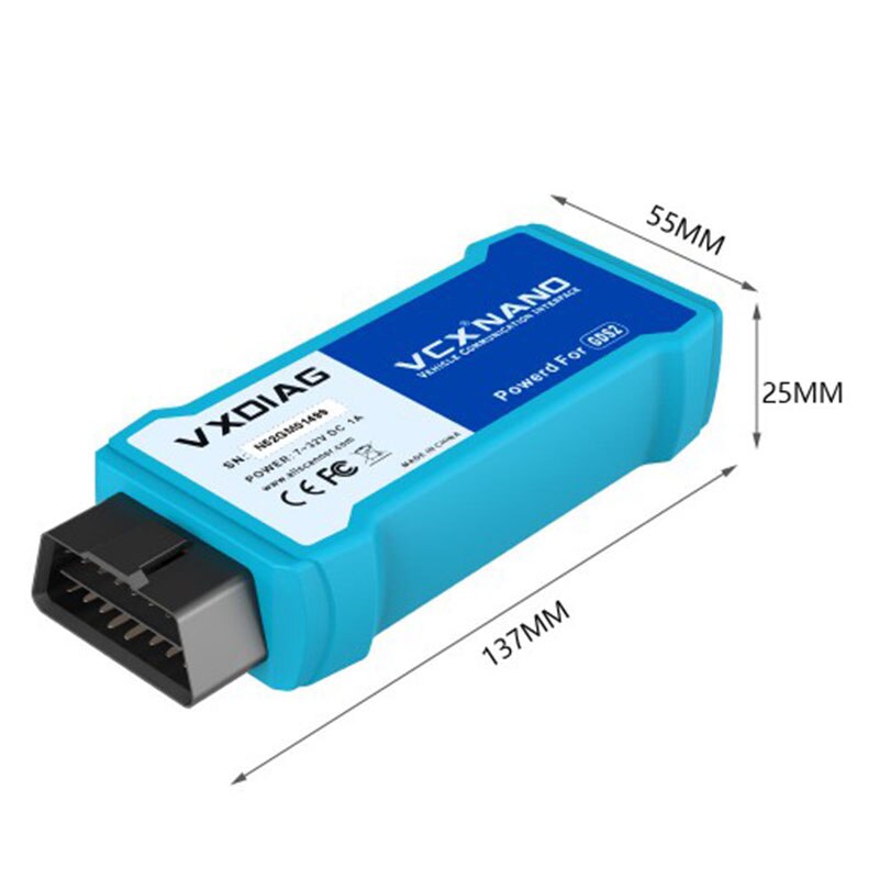 VXDIAG VCX NANO GM/OPEL Multiple GDS2&TIS2WEB Diagnostic Tool Obd2 Scanner With USB