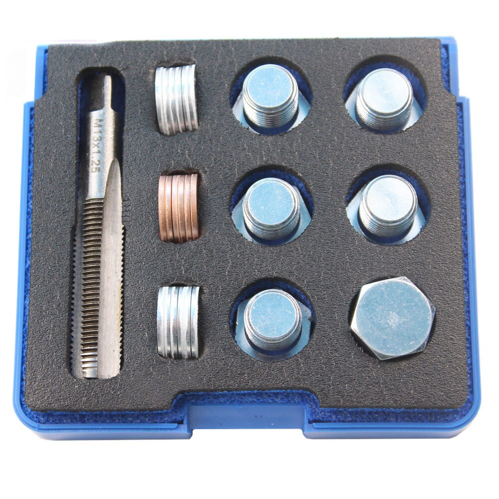 M13 x 1.25 to M22 x 1.5mm (pitch) Tap & Oil Drain Plug Screws Repair Bolt Select M13 M15 M17 M20 M22