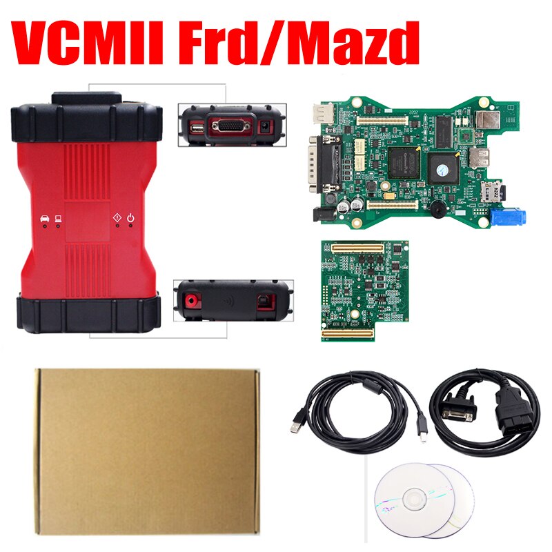 VCM 2 OBDII Dianostic Interface Multi-language VCM2 IDS Vehicles Double PCB VCM II VCMII Scanner Ford/Mazda Car Tools
