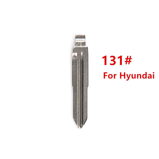10pcs 131# Flip Car Key Blade  Hyundai KD Metal VVDI JMD Fob Replacement Uncut blade