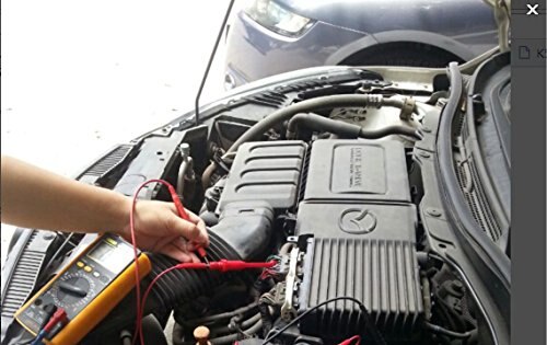 2pcs Piercing Test Clip with 4mm Banana seat Heavy-Duty Insulation Piercing Probe Automotive test Clip with back probe