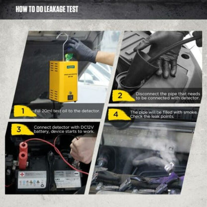 AUTOOL Original SDT106 Automotive EVAP Gas Leakage Locator Oil Pipe Diagnostic Tool
