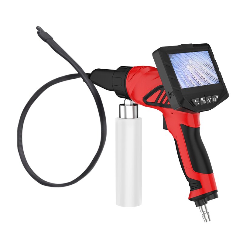Car Evaporator Coil Cleaning 8.5mm Camera Endoscope Machine 3.5 Inch LCD Air Conditioner