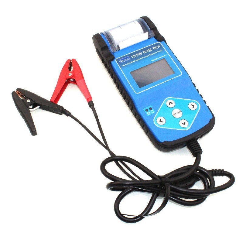Car Battery Tester 12-24V Automotive Battery Analyzer with Printer