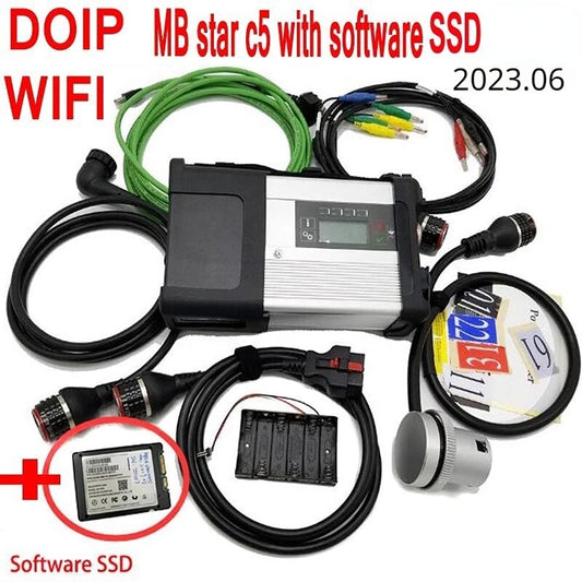 mb star c5 doip 2023 SD Connect C5 with  software 2023.06 wifi function diagnostic tool mb star c5 vediamo/X/DSA/DTS free
