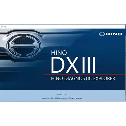 2024.04 HINO Truck Engine Diagnostic Software HINO DX3