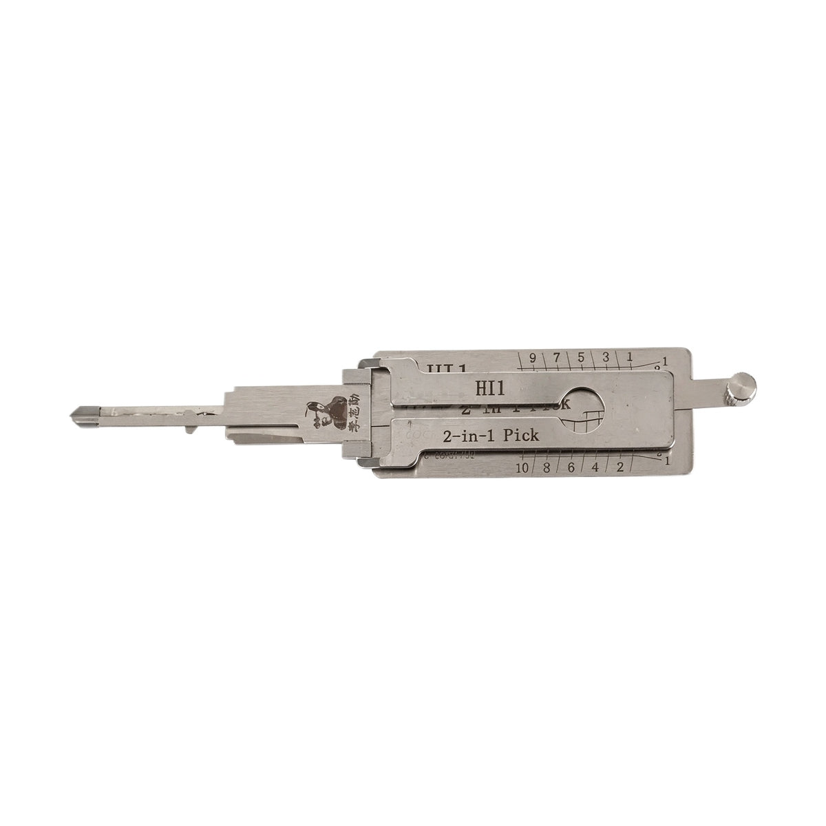Lishi HI1 HON58R NSN14 NSN14 V.2 NSN14R NSN11 ISU5 DAT12R Decoder 2 in 1 Lishi Locksmith Tools