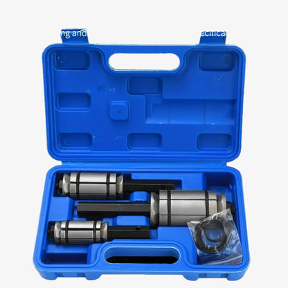 3Pcs Exhaust Pipe Expander Set 1-1/8" to 3-1/2", Tail Pipe Expander Tool Set, Muffler Pipe Expander Set with Case