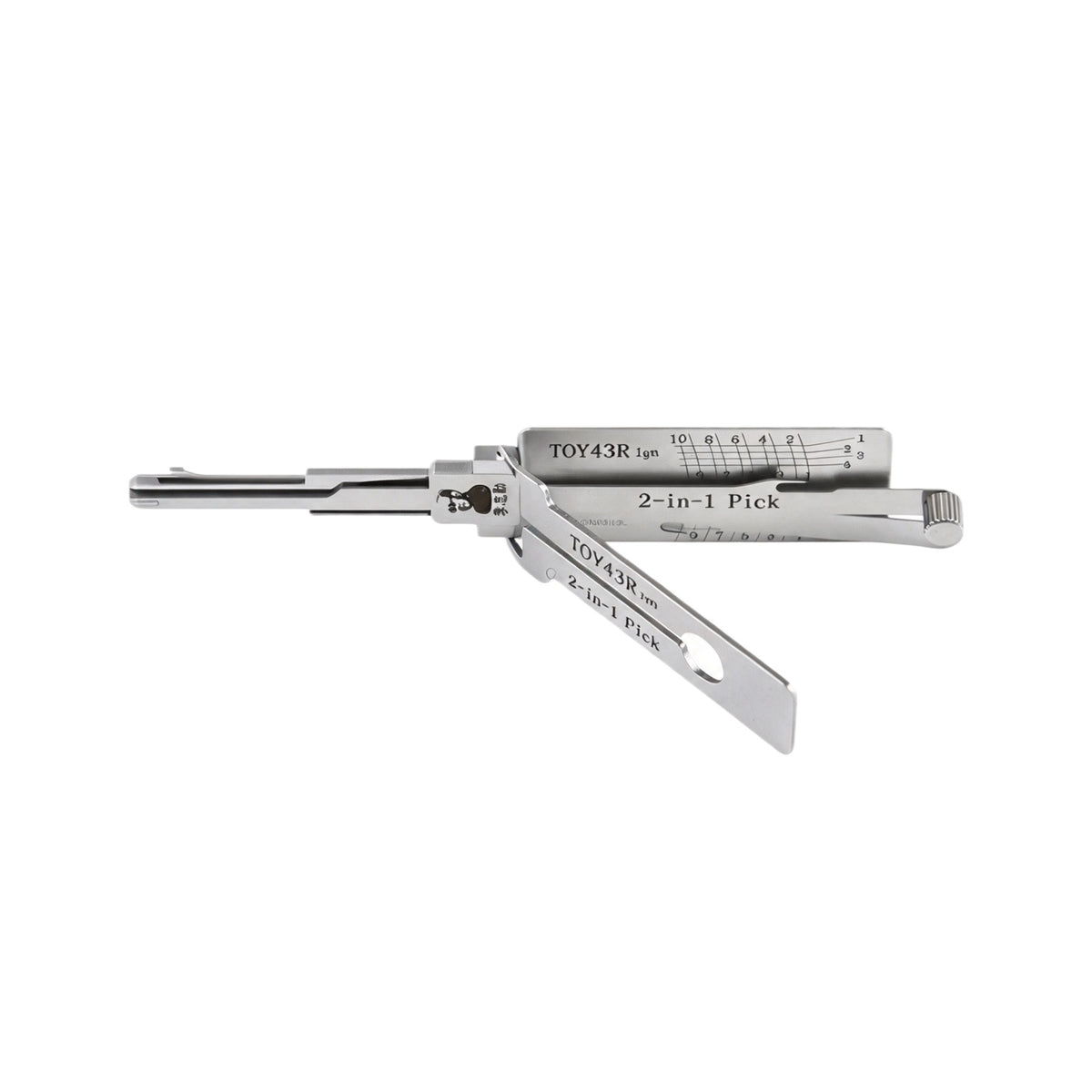Lishi TOY2 TOY2014 TOY2014 V.2 TOY40 TOY43AT TOY43R TOY43 TOY48 TOY51 Decoder 2 in 1 Lishi Locksmith Tools