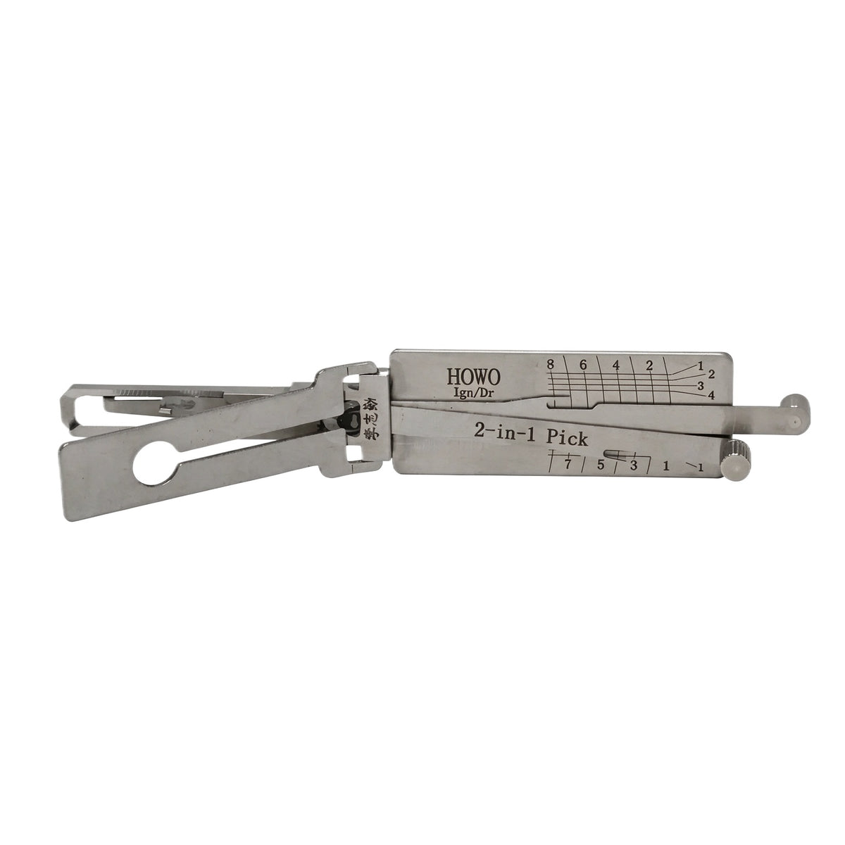 Lishi HAVAL HAVAL2023 HAIMA HS5/H9 HOWO GEELY GEELY2/HAVAL2 Decoder 2 in 1 Lishi Locksmith Tools