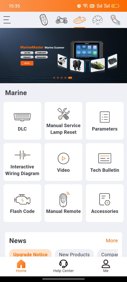 OBDSTAR ISCAN PRO INDMAR (Marine) Supports INDMAR Diagnosis,BLM Reset Camshaft Phaser Cleaning Reset the Oil-life Monitor