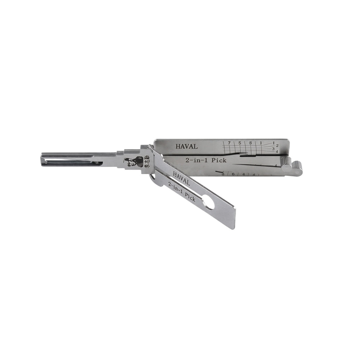 Lishi HAVAL HAVAL2023 HAIMA HS5/H9 HOWO GEELY GEELY2/HAVAL2 Decoder 2 in 1 Lishi Locksmith Tools