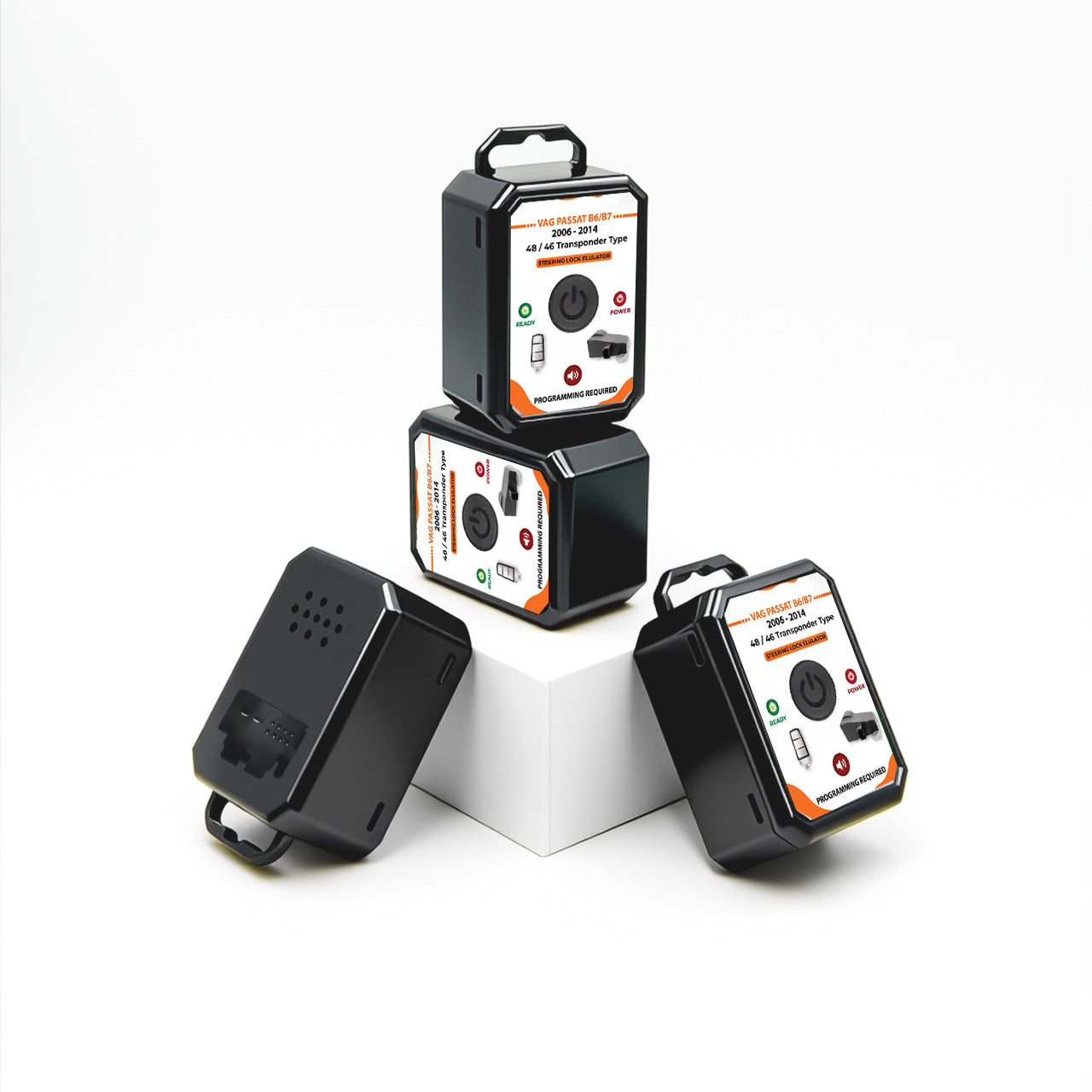 1PC Volkswagen Passat for B6 / B7 MEGAMOS 48 Type Steering Lock Emulator With lock Sound Programming Required With Lock Sound