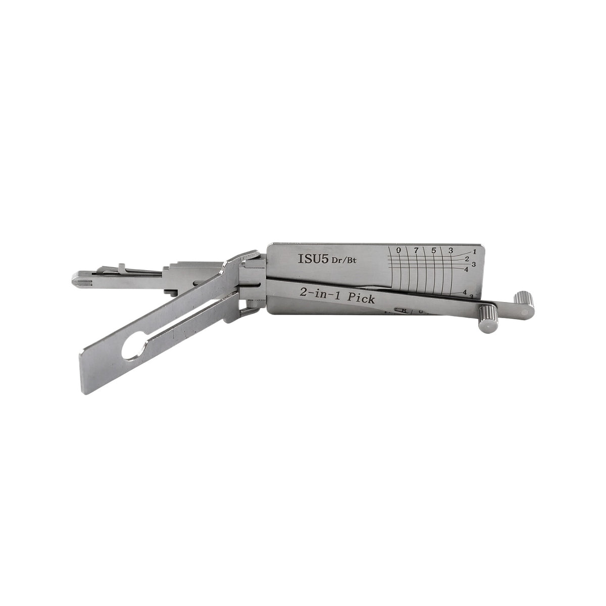 Lishi HI1 HON58R NSN14 NSN14 V.2 NSN14R NSN11 ISU5 DAT12R Decoder 2 in 1 Lishi Locksmith Tools