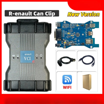 Best VCI V230 Can Clip OBD2 Diagnostic Tool With Wifi New VCI Replace Can Clip AN2135SC OBDII Code Reader For 2005 To 2022