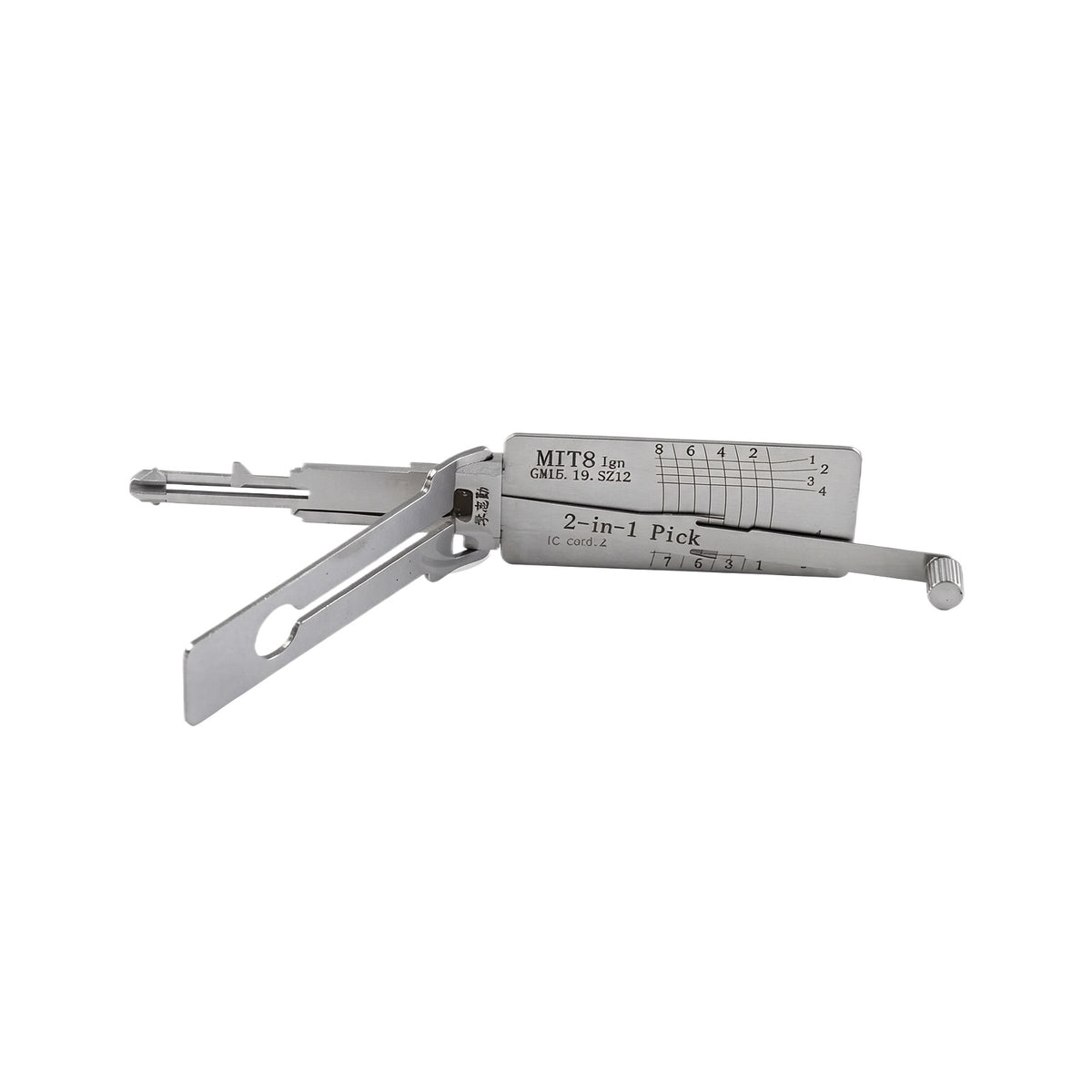 Lishi MAZ24 MAZDA-2014 MAZ24R-2020 MIT11R V.2 MIT11R V.3 MIT8 MIT8 Ign MIT9 2 in 1 Lishi Locksmith Tools