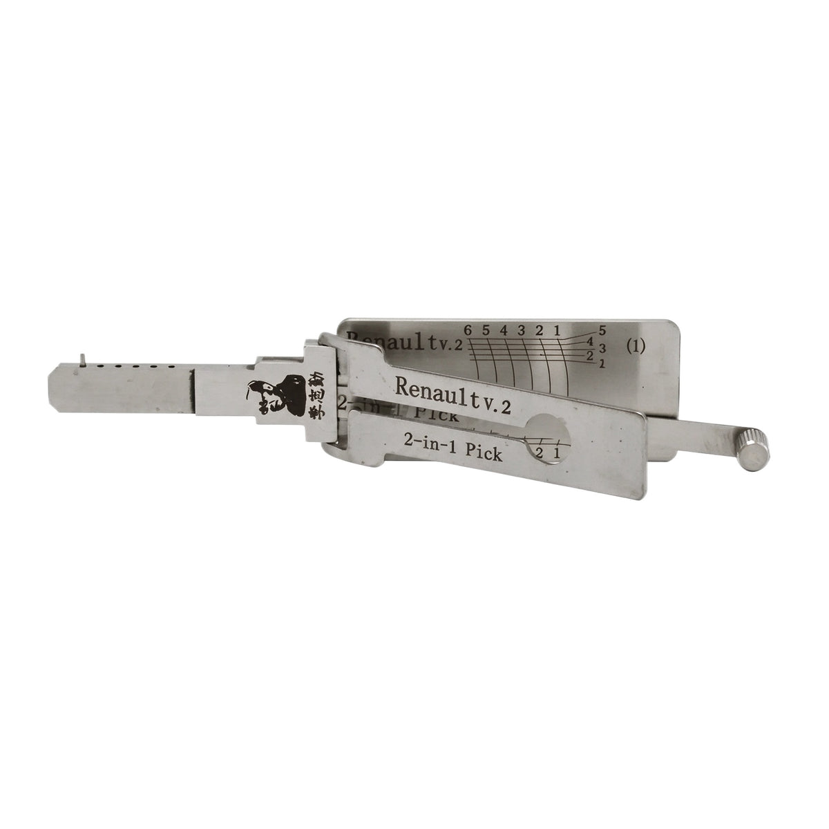 Lishi LAGUAN3 RENAULT V.2 NE78 VA2T VA6 CLI03-VA6  Decoder 2 in 1 Lishi Locksmith Tools