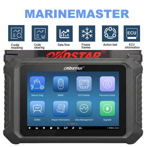 OBDSTAR MarineMaster A+B+C+D Full Version Marine Diagnostic Tool for Jet Ski/ Outboard/ Inboard/ Generator