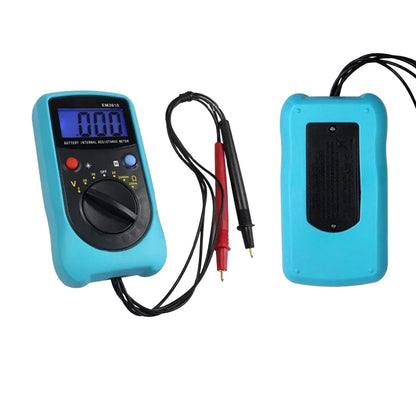 Battery Internal Resistance Voltmeter Portable Battery Internal Resistance Tester EM3610 Liquid crystal display