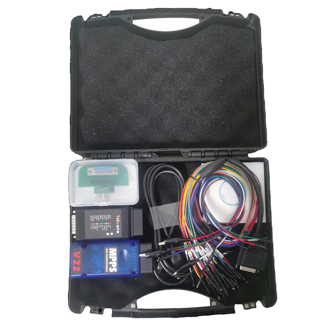 MPPS V22 Master Tricore+Multiboot+Breakout Tricore Cable+Bench Pinout  Cable no limit Perfect kit