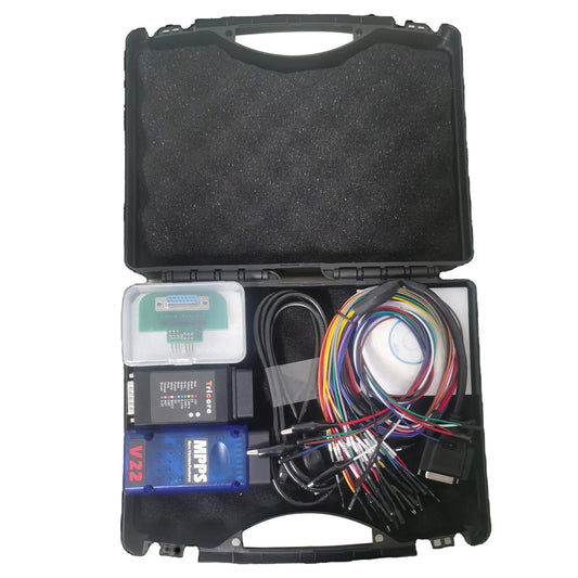 MPPS V22 Master Tricore+Multiboot+Breakout Tricore Cable+Bench Pinout  Cable no limit Perfect kit