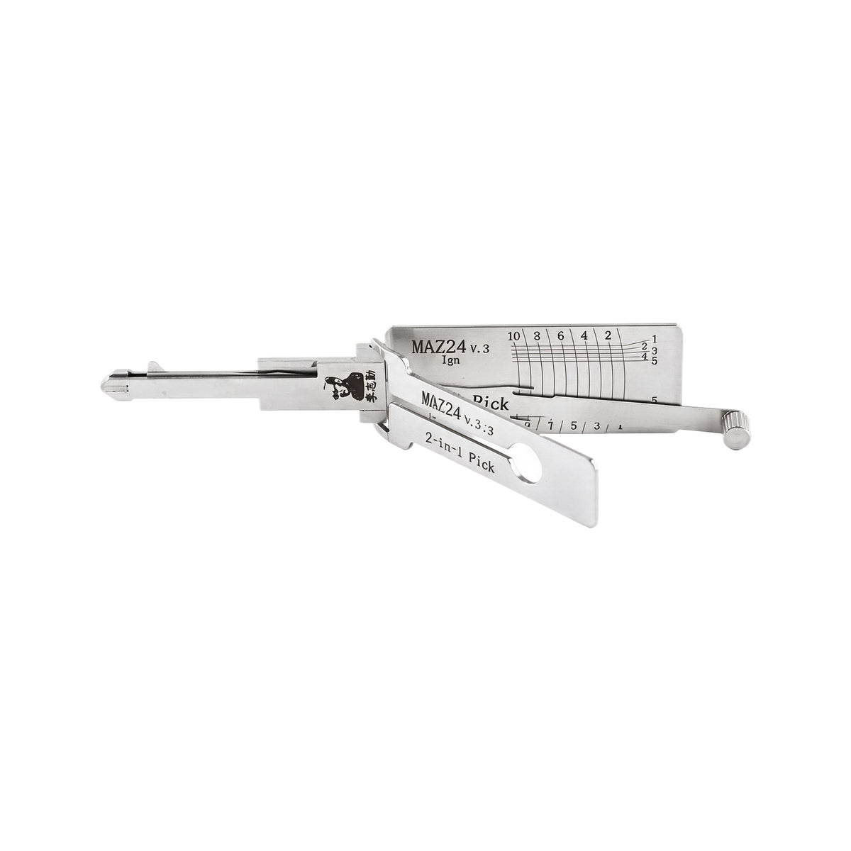 Lishi MAZ24 MAZDA-2014 MAZ24R-2020 MIT11R V.2 MIT11R V.3 MIT8 MIT8 Ign MIT9 2 in 1 Lishi Locksmith Tools