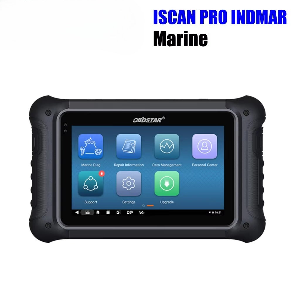 OBDSTAR ISCAN PRO INDMAR (Marine) Supports INDMAR Diagnosis,BLM Reset Camshaft Phaser Cleaning Reset the Oil-life Monitor