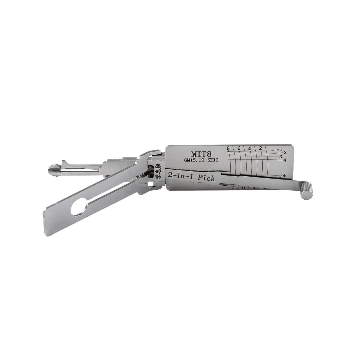 Lishi MAZ24 MAZDA-2014 MAZ24R-2020 MIT11R V.2 MIT11R V.3 MIT8 MIT8 Ign MIT9 2 in 1 Lishi Locksmith Tools
