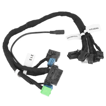 Cable Test Cables + MOE001 Dashboard Connector 5 In 1 EIS ELV BENZ Cable Work With VVDI MB BGA Tool Works  BENZ EIS/ESL