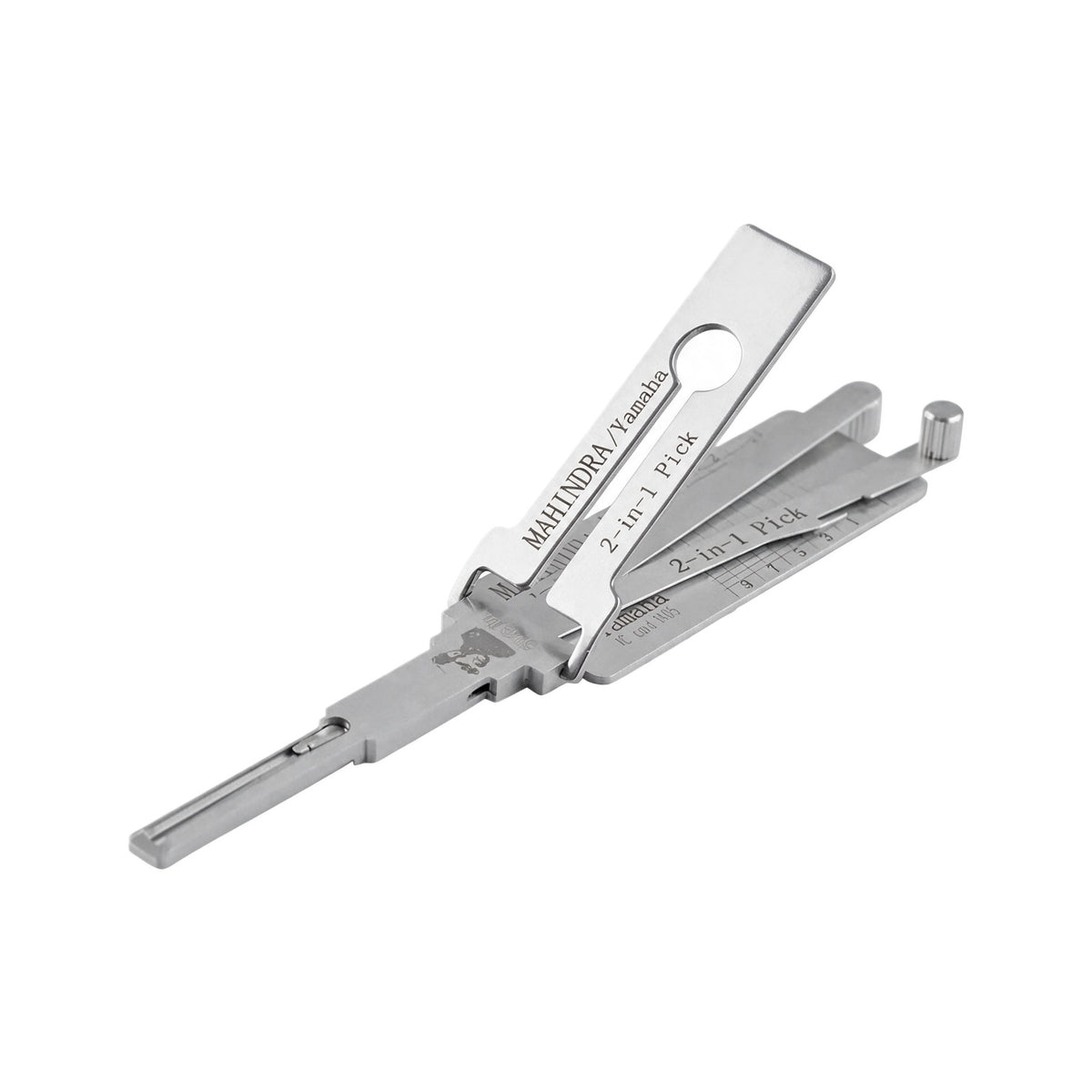Lishi GM45 SM3/SM5 SW 5.7 DAT17 WT47T YM30 NE66 MAHINDRA Decoder 2 in 1 Lishi Locksmith Tools