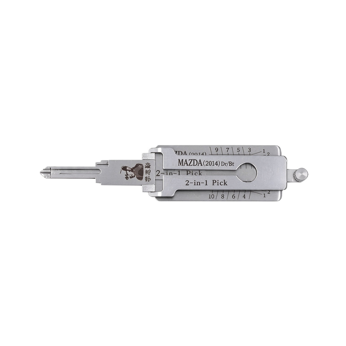 Lishi MAZ24 MAZDA-2014 MAZ24R-2020 MIT11R V.2 MIT11R V.3 MIT8 MIT8 Ign MIT9 2 in 1 Lishi Locksmith Tools