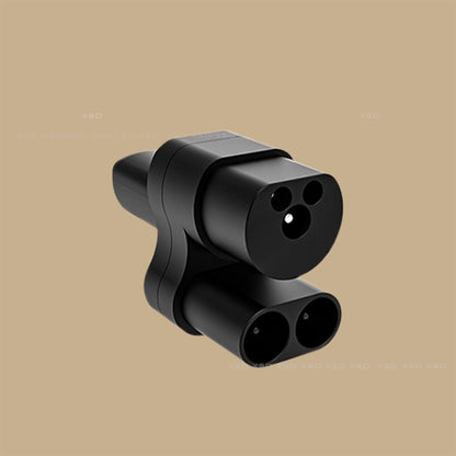 EVcharger4U CCS2 to Tesla Adapter Convertor 250Amper 1000V 250KW for Model 3/X/Y/S CCS COMBO 2 EV Charging Converter Adaptor